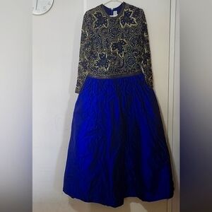 Naeem khan riazee nights designer dress Pure Silk.